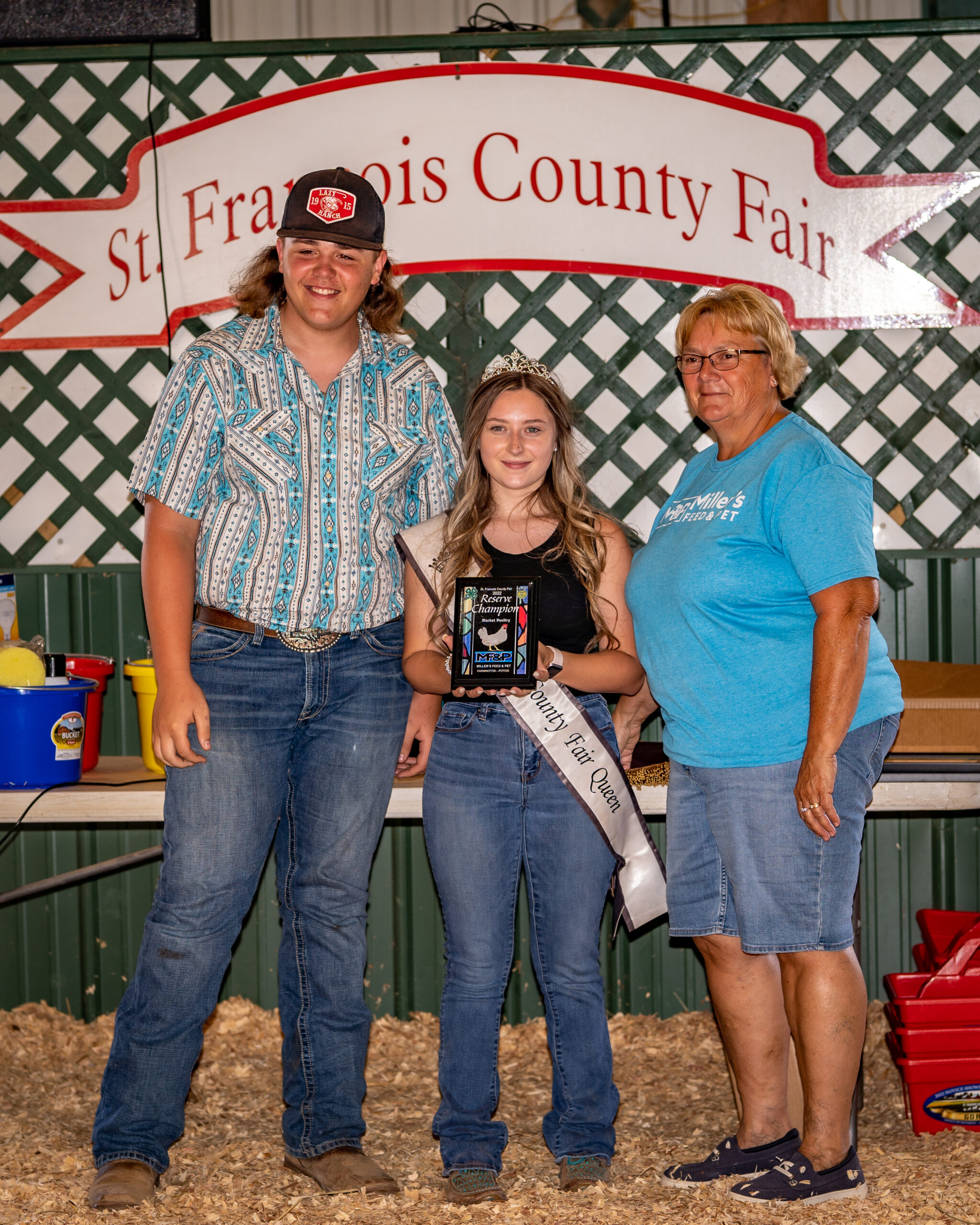Easton Cook earning the Reserve Champion reward